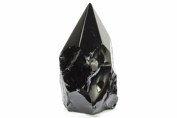 Free-Standing Polished Obsidian Point - Mexico #265400